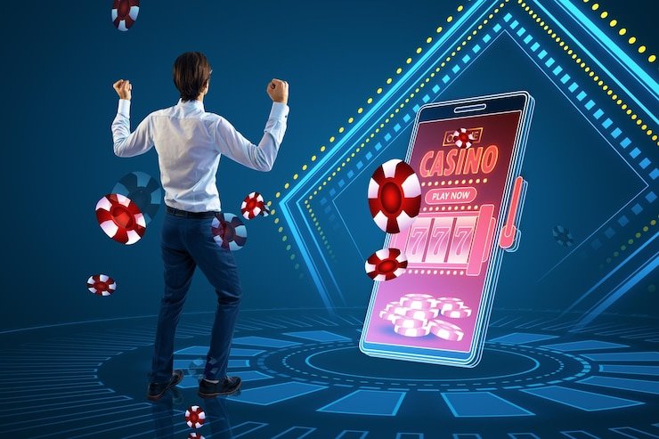 Mobile phone screen showing goltogel125 account login and live-dealer table selection